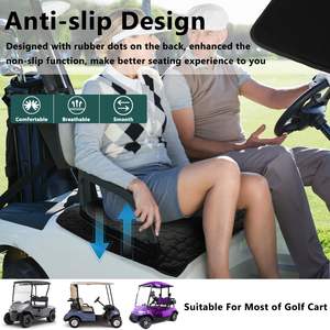 Fundas Personalizadas para Asientos de Carrito de Golf con Calefacción, Antideslizantes, para Invierno, con Toalla y Manta para Asiento de Carrito de Golf, Fundas para Cojines de Asiento de Carrito de Golf - Product Image 5