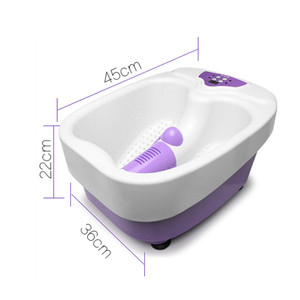Máquina de Masaje de Pies Multifuncional Relajante con Luz para Pedicura <span class=keywords><strong>Shiatsu</strong></span>, Baño de Pies con Calor, Vibrador - Product Image 2