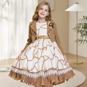 Модное модное повседневное мягкое платье принцессы для девочек 12 лет универсальные платья принцессы костюмы для девочек