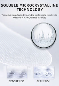 Patchs oculaires véganes à micro-aiguilles avec acide hyaluronique et vitamine C, formule dissolvable - Product Image 6