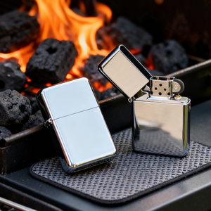 Ensemble <span class=keywords><strong>de</strong></span> cigarettes en acier inoxydable avec logo personnalisé, gravure au laser, design classique pour les voyages, <span class=keywords><strong>briquet</strong></span> à huile coupe-vent - Product Image 5