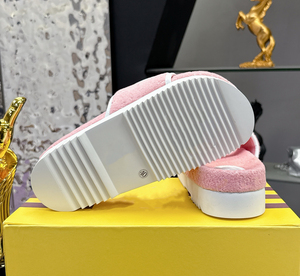 Design pantofola Open Toe da donna di alta qualità, realizzato in tessuto di cotone Premium e suola in <span class=keywords><strong>gomma</strong></span>, morbido e confortevole - Product Image 4
