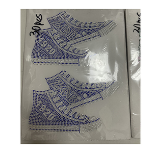 Motivo Termoadesivo Personalizzato per <span class=keywords><strong>Scarpe</strong></span> con Strass, Stile Sorority Delta AKA Zeta Sigma Iota, per Vestiti e Magliette - Product Image 5
