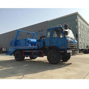 Dongfeng 8-10cbm Swing Arm <strong>Garbage</strong> Truck 4x2 Skip Loader Roll <strong>Container</strong> Refuse - Product Image 2