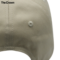 Gorra de Béisbol Personalizada con Logotipo, 6 Paneles, 250Th Usa, Venta al Por Mayor, Parche Tejido, Gorra de Algodón con Cierre de Velcro, Fabricante