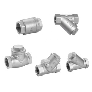 Nạp kiểm tra van chủ đề thép không gỉ <span class=keywords><strong>Y</strong></span> loại Mùa Xuân Nữ tiêu chuẩn thủ<span class=keywords><strong>y</strong></span> lực chung nước/dầu/khí/Ăn da trung bình - Product Image 5