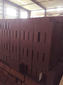 Überlegener dichter Magnesia-Chrom-Feuer ziegel für Kupfers chmel zofen Außer gewöhnliche Schlacken beständigkeit Chemische Beständigkeit Schneiden - Product Image 2