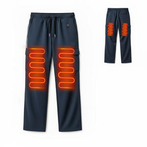 Pantalones térmicos extraíbles OEM, pantalones térmicos lavados para hombre, pantalones casuales, pantalones amigables para viajes, <span class=keywords><strong>Pantalon</strong></span> Chauffant para ocio diario - Product Image 1