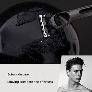 Baume à barbe pour homme, crème à <span class=keywords><strong>raser</strong></span> hydratante et rafraîchissante à base de plantes naturelles, sans <span class=keywords><strong>mousse</strong></span>, stock en gros - Product Image 3