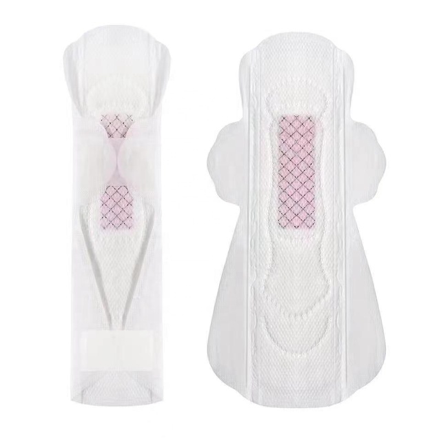 OEM Women Menstrual  Sanitary Pads Super Absorption Soft Cotton Sanitary Napkins Wholesale