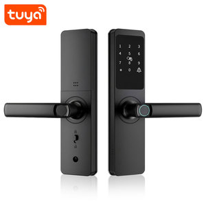 <span class=keywords><strong>Serrure</strong></span> de <span class=keywords><strong>porte</strong></span> intelligente Tuya WiFi avec empreinte digitale, en alliage <span class=keywords><strong>d</strong></span>'aluminium, <span class=keywords><strong>serrure</strong></span> de <span class=keywords><strong>porte</strong></span> électronique numérique sans clé pour la maison et le bureau PST-A1-TY - Product Image 2