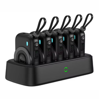 Station de charge magnétique sans fil multi-batteries externes à charge rapide, chargeur portable 10000 mAh 5 en 1, batteries externes pour la maison