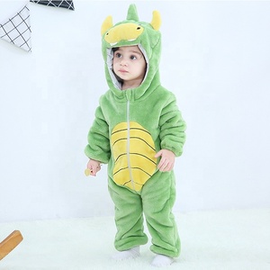 MICHLEY all'ingrosso abito di flanella animale manica lunga pigiama pagliaccetti per bambini stile autunno inverno <span class=keywords><strong>abbigliamento</strong></span> <span class=keywords><strong>neonato</strong></span> per ragazzi - Product Image 4
