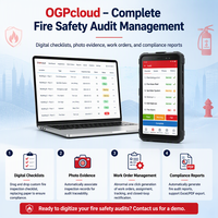 Téléphone robuste A13 pour les audits de sécurité incendie avec listes de contrôle numériques et preuves photographiques pour les inspections des hydrants