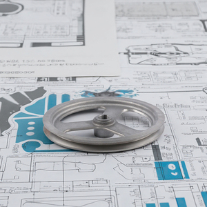 하이 퀄리티 맞춤형 샌드 캐스팅 서비스 플랜지 커버 GJL20 GJL25 GG20 GGG25 모터 커버 그레이 아이언 파운드리 - Product Image 2