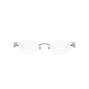 מגני אופנה יוקרה סגלגל משקפי שמש משובח באיכות גבוהה לוגו מותאם אישית משקפי שמש עם uv400 מתכת לנשים וגברים - Product Image 6