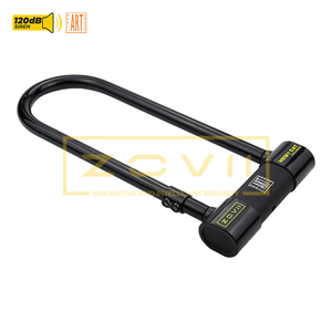 Lucchetto a U in Acciaio per Bicicletta con Allarme Intelligente, Impermeabile IP67, Certificato CE, Antifurto, con Archetto da 14mm, Ottimo Prezzo - Product Image 1