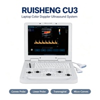 Appareil d'échographie Doppler couleur RUISHENG CU3, portable, avec options de sondes convexes, linéaires, transvaginales et micro-convexes