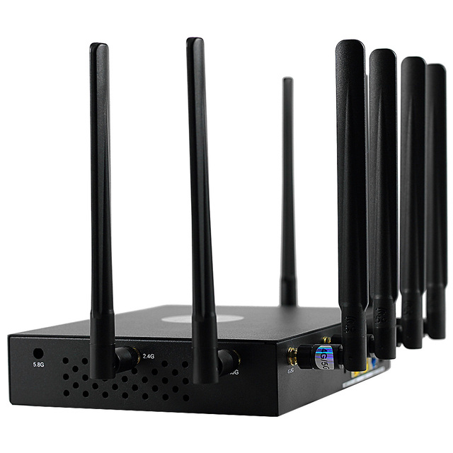 Zte 283u Hot Selling 4g/5g Router X62 with Sim Card Slot USA 5g Wireless OEM Vdsl2 Modem Yacht Wi-fi 2g 3g 4g Support 2.4G & 5G