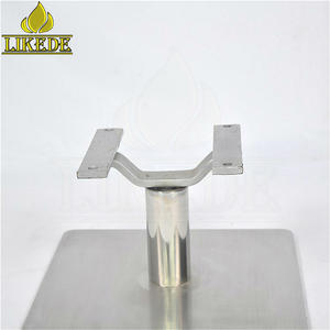 Paslanmaz çelik döner kare sandalye taban dikdörtgen sandalye tabanı - Product Image 6