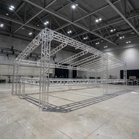Structure de treillis en aluminium en gros, personnalisable, modulaire, pour extérieur et intérieur