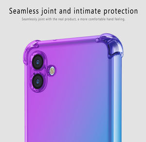 Para <span class=keywords><strong>Samsung</strong></span> A05 Case Clear, Cute Gradient Shock-Absorbing Corner Soft TPU Phone Cases Cover para <span class=keywords><strong>Samsung</strong></span> <span class=keywords><strong>Galaxy</strong></span> A05 A05S - Product Image 5