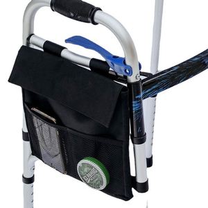 Hands-Free <b>Walker</b> Tote Caddy Pouch for <b>Elderly</b> Seniors Durable Travel-Specific Storage Bags & Cases - Product Image 1