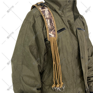 Arnés de camuflaje para patos, accesorios de caza de nailon con 12 anillas para la configuración de señuelos de caza, uso en exteriores - Product Image 2