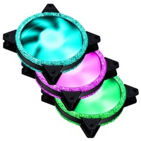 Fábrica Oem Rgb Ventilador de refrigeración Pc 6 Pin Caja de la computadora Cpu Cooler 5V Ventiladores Cooler Argb PC Ventilador de refrigeración 120mm