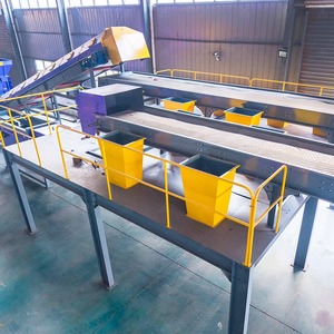 Sistema di <span class=keywords><strong>Riciclaggio</strong></span> e Smistamento Rifiuti Urbani, Impianto di Recupero MSW, Stazione di Separazione Manuale dei <span class=keywords><strong>Materiali</strong></span> - Product Image 1