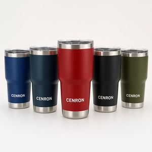 Custom Logo Stainless Steel Tumbler Cup 30oz Powder Coated Vacuum Insulated Mug <b>Straw</b> 6-12 Hours Thermal Insulation Portable - Product Image 5