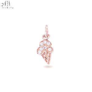 Hong Kong Wholesale Supply Chain Most Popular Custom Different Designs Jewelry 18K <b>Solid</b> <b>Gold</b> Real Natural Diamonds Pendant - Product Image 2