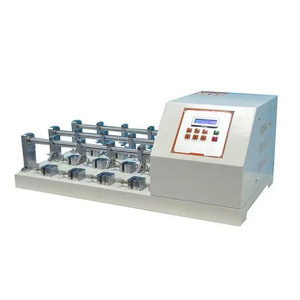 12 Grup Deri Esneme Ömrü Test Cihazı, Deri Kumaş Test Makinesi/Dayanım Test Cihazı için Standart Esneklik İçin - Product Image 3