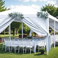 Chinesischer Hersteller Outdoor Überdachungszelt Garten Camping Schwerlast Pavillon Unterstand Party Hochzeit BBQ Eventzelt