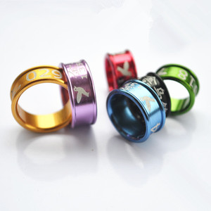 2025 Gecustomizeerde Eco-vriendelijke YZ Merk Duivenringen Labels Aluminium <span class=keywords><strong>Plastic</strong></span> Papegaai Letters Clip Vogelbenodigdheden Gratis Kleur Mode - Product Image 3