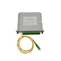 Cassette FBT à fibres optiques avec boîtier de répartition PLC 1x8 intégré, connecteurs LC/SC/FC/ST, compatible POE et CATV – Approvisionnement direct usine