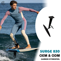 Système de performance AXIS SURGE 830 Hydrofoil Wing Surf Foil avec contrôle fluide et carving réactif pour la pratique du Wing Foil en mer