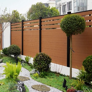 Clôture de jardin EVERWALL antivol en WPC épaissi, résistante à l'usure, durable, pour cour extérieure et barrière extérieure de restaurant - Product Image 2