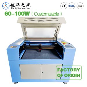 Máquina de Corte y <span class=keywords><strong>Grabado</strong></span> Láser CO2 YH 9060 para Madera, Acrílico, MDF, Bambú, Plástico, Vidrio, Contrachapado - 100W/80W, Refrigeración por Agua, CNC - Product Image 3