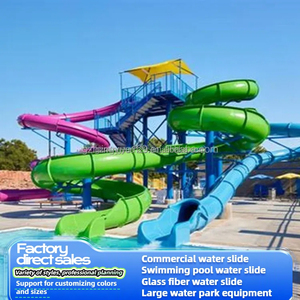 Équipement de divertissement <span class=keywords><strong>aquatique</strong></span> Équipement de <span class=keywords><strong>parc</strong></span> <span class=keywords><strong>aquatique</strong></span> Prix durable de glissière d'eau de <span class=keywords><strong>parc</strong></span> en fibre de verre - Product Image 2