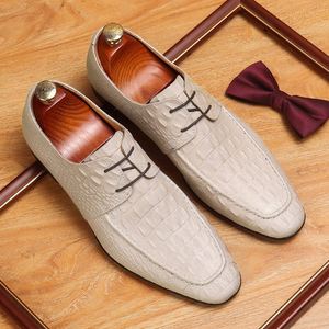 Chaussures en cuir véritable de luxe personnalisées, classiques, décontractées, formelles, pour hommes, chaussures en cuir - Product Image 6