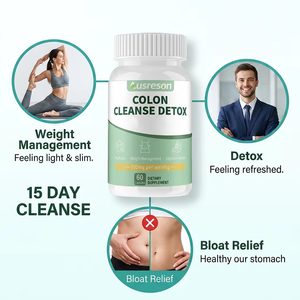OEM - Tabletas Orgánicas <span class=keywords><strong>para</strong></span> la Limpieza del <span class=keywords><strong>Colon</strong></span>, Desintoxicación de 15 Días, Apoyo Intestinal, Adelgazamiento del Hígado, Limpieza Natural Superprofesional del <span class=keywords><strong>Colon</strong></span> - Product Image 3