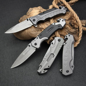 Navaja Plegable de Acero Completo para Dropshipping en Shopify, Navaja para Frutas, Navaja EDC Portátil para Exteriores, Herramienta de Camping Ultra Afilada - Product Image 4