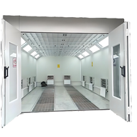 Nouvelle cabine de peinture automobile OKEAH E2355 avec chauffage électrique et éclairage LED pour atelier 4S