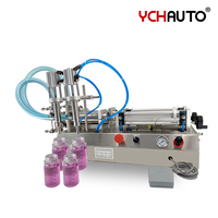Sérum liquide semi-automatique de machine de remplissage des prix 2024 bon marché 10 -100 ml pour l'usine de petite entreprise