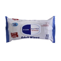 Lingettes humides pour patients adultes, 80 pièces, non tissées, extra douces, 15*20CM, tailles personnalisables, usage domestique