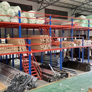 <span class=keywords><strong>Mezzanine</strong></span> en acier Q235 de qualité supérieure avec garde-corps de sécurité pour entrepôt et stockage en grenier - Product Image 6