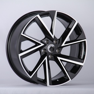 En stock 17 18 19 pouces 5x112 jantes moulées noir brillant jantes en alliage face machine pour <span class=keywords><strong>Skoda</strong></span> EV Karoq Kodiaq Superb <span class=keywords><strong>Scout</strong></span> - Product Image 6