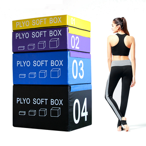 Boîte à mousse en PVC 4 en 1 avec Logo personnalisé, boîte <span class=keywords><strong>de</strong></span> <span class=keywords><strong>sport</strong></span> en cuir, entraînement <span class=keywords><strong>de</strong></span> saut, redressements assis, boîte <span class=keywords><strong>de</strong></span> saut souple, souple, souple - Product Image 1