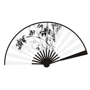 Ventaglio Pieghevole da Uomo <span class=keywords><strong>in</strong></span> Seta a Doppia Faccia, Stile Cinese Tradizionale, 8 Pollici, con Pittura a Inchiostro, Personalizzato - Product Image 6